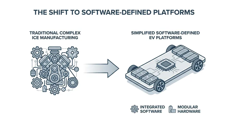 The transition from hardware complexity to software-defined simplicity.