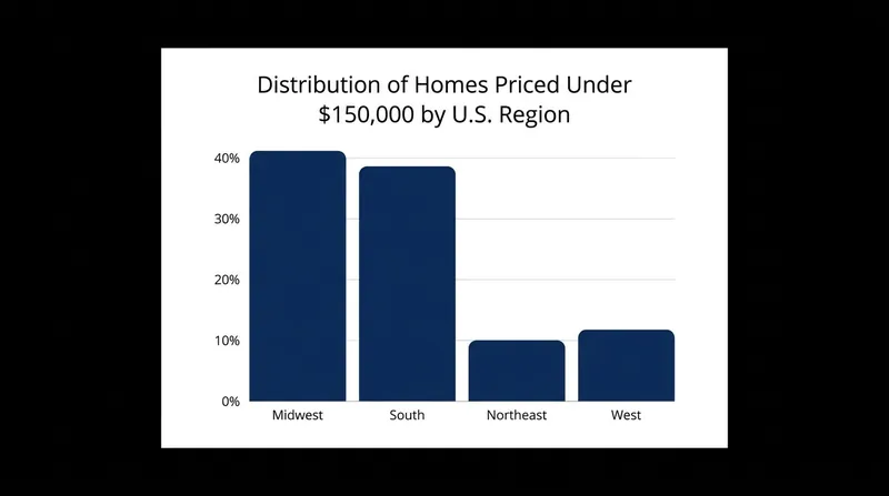 The small-dollar mortgage subsidy will disproportionately benefit buyers in the Midwest and South, where affordable inventory still exists.