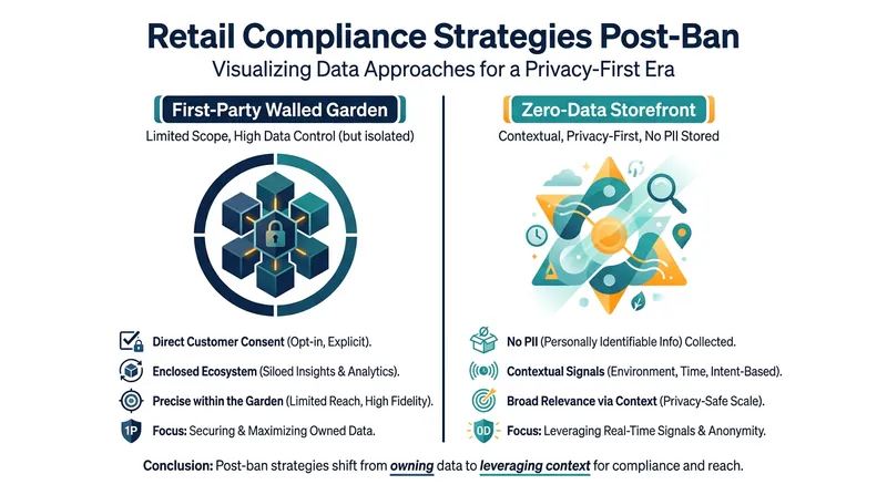 Retailers are splitting into two camps: building secure internal data ecosystems or abandoning sensitive data collection entirely.