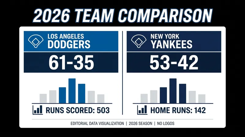 A tale of the tape reveals contrasting strengths between the two powerhouse franchises.