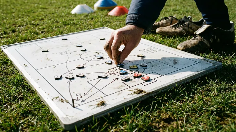 Modern set-piece routines are meticulously designed using magnetic tactical boards and spatial geometry.