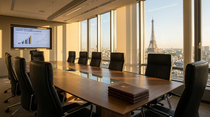 European media giants like Bolloré and Banijay are aggressively seeking scale to compete with US streaming platforms.