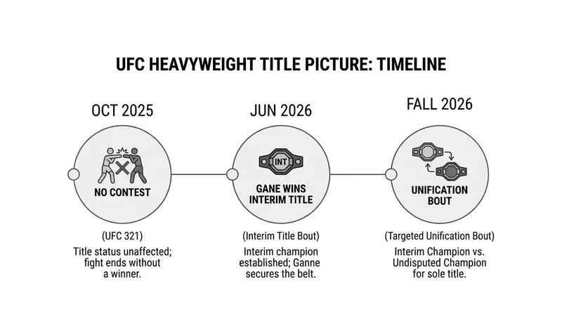 The road to the undisputed heavyweight championship unification.