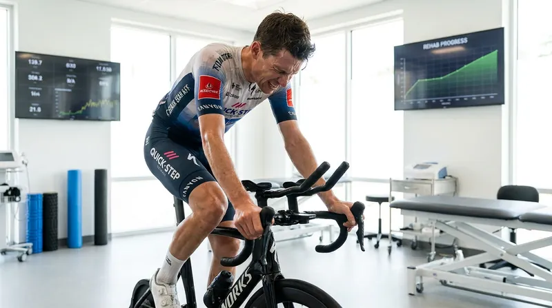 Indoor turbo trainers allow recovering athletes to maintain cardiovascular fitness while waiting for bone fractures to heal.