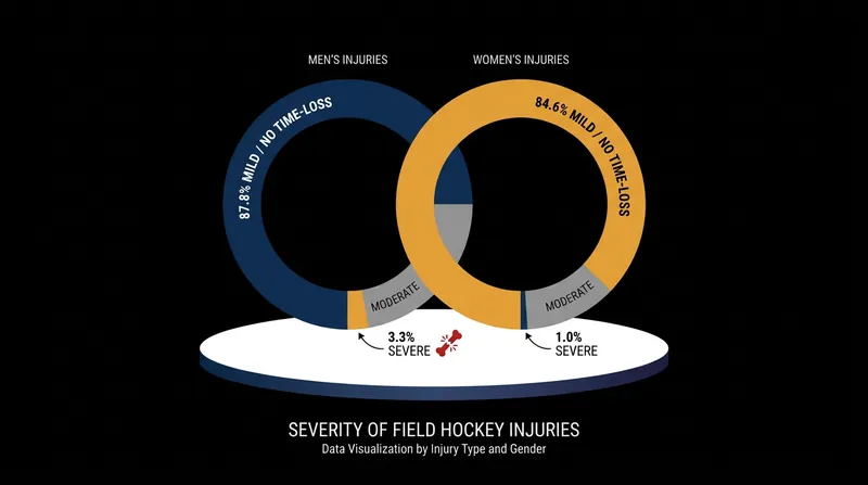 Data from the Tokyo and Paris Olympic cycles proves that severe injuries in elite field hockey are exceptionally rare.