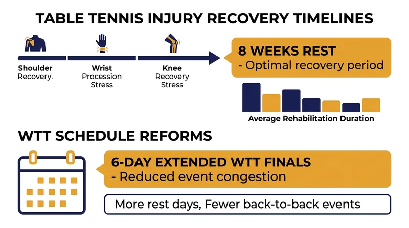 WTT has introduced schedule extensions to help players manage the physical toll of the modern circuit.
