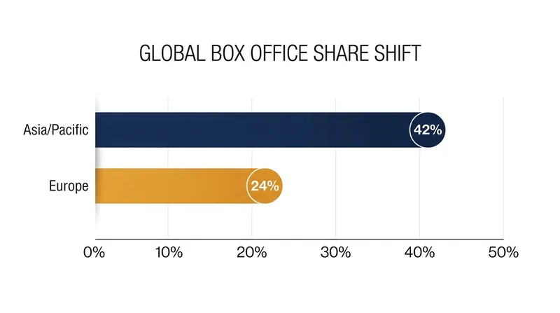The Asia/Pacific region has emerged as the undisputed heavyweight of the global box office.