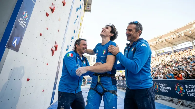 Ludovico Fossali has reached the semi-finals in three consecutive World Cup events this season.