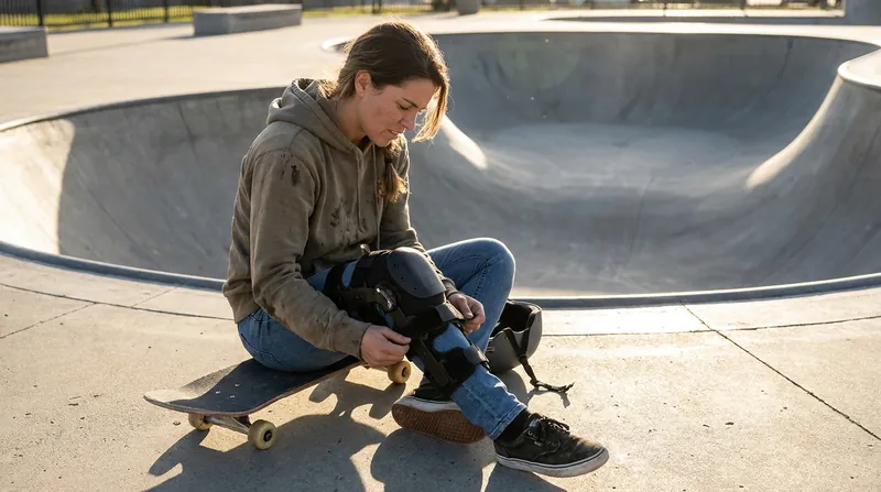 Modern professional skateboarding requires rigorous physical conditioning and structured rehabilitation to recover from major joint injuries.