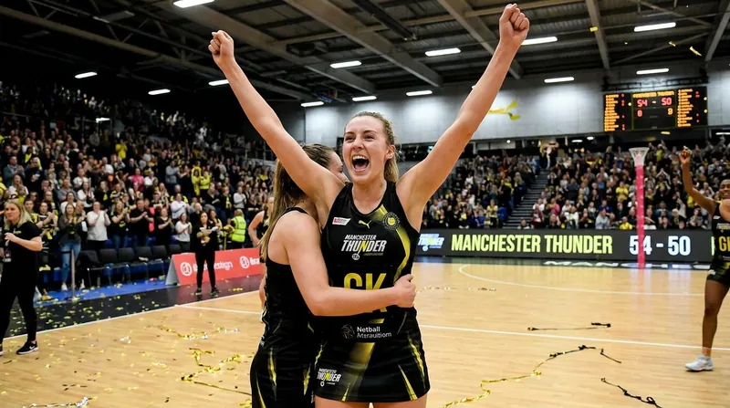Manchester Thunder claimed the 2026 NSL title with crucial contributions from their bench.