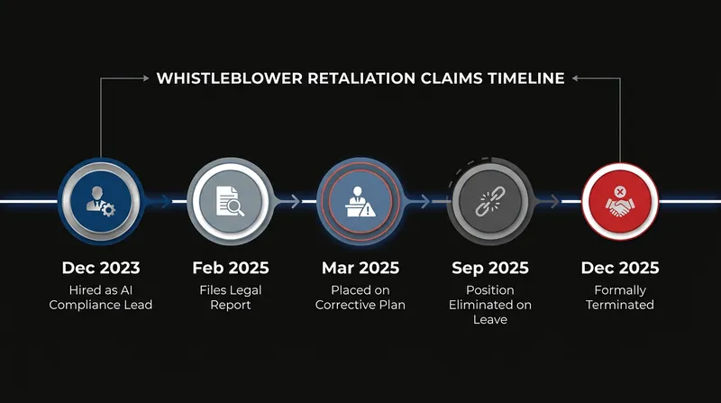 The timeline of Traci Tamiko Eto's employment and subsequent termination at Mayo Clinic.