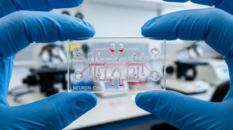 Organ-on-a-chip technology aims to replace animal models by testing drugs on living human cells in micro-environments.