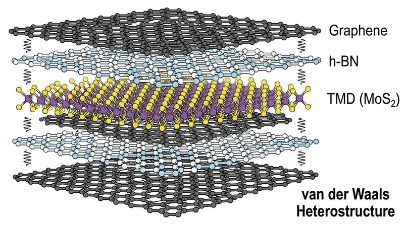 Van der Waals heterostructures are created by stacking different 2D materials to engineer bespoke quantum properties.