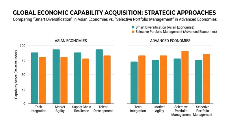 Different development tiers require fundamentally different capability strategies.