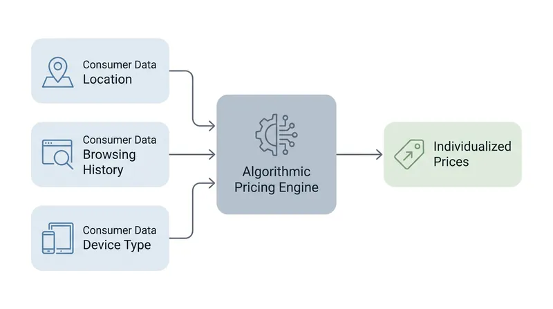 Regulators are targeting the data pipelines that allow retailers to calculate a shopper's maximum willingness to pay.