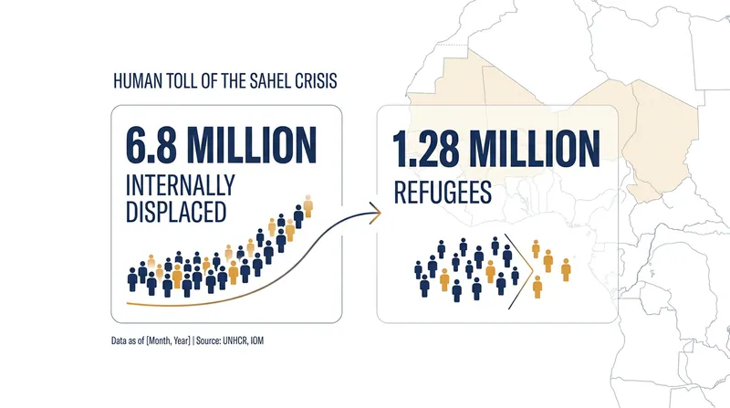 The humanitarian impact of the Sahel conflict continues to grow as violence spreads.
