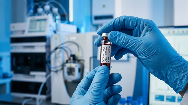 Advanced mass spectrometry is used to detect microscopic fragments of Alzheimer's-linked proteins in the blood.