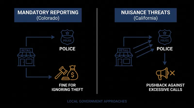 Retailers face conflicting local mandates depending on the jurisdiction.
