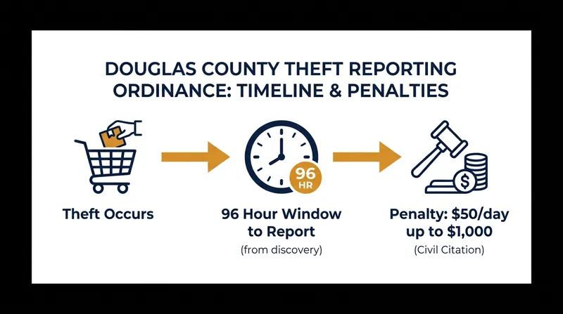 The mechanics of Douglas County's mandatory reporting ordinance.