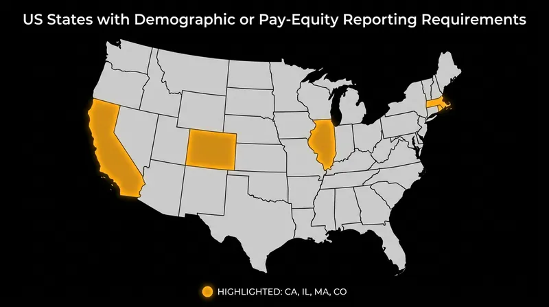 As federal reporting requirements face elimination, several states are enacting their own workforce data mandates.