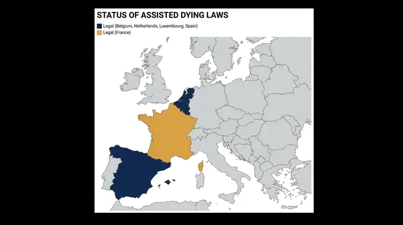 France joins a growing list of European nations that have legalized forms of medically assisted dying.