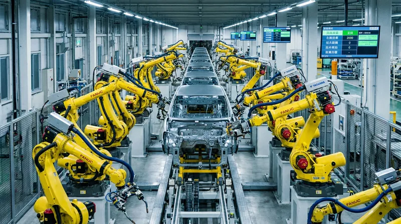 Japan's economic model relies heavily on advanced automation and high-end manufacturing to offset a shrinking workforce.