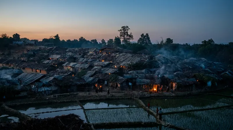 Over 1.2 million Rohingya refugees live in densely populated camps in Bangladesh, where funding cuts have reduced essential services.