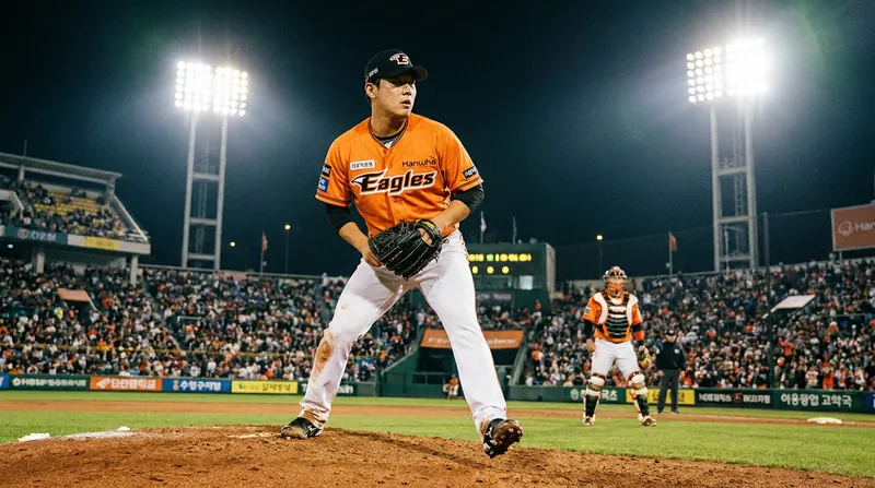 Owen White returns to anchor the Hanwha Eagles' rotation for the second half of the KBO season.