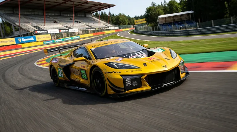 The #33 TF Sport Corvette has established a commanding lead in the LMGT3 class.
