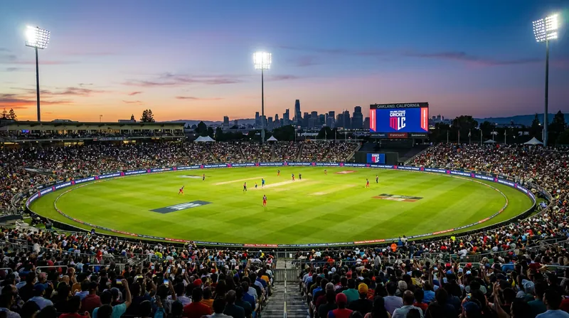 Oakland hosts the high-stakes 2026 Major League Cricket playoff matches.