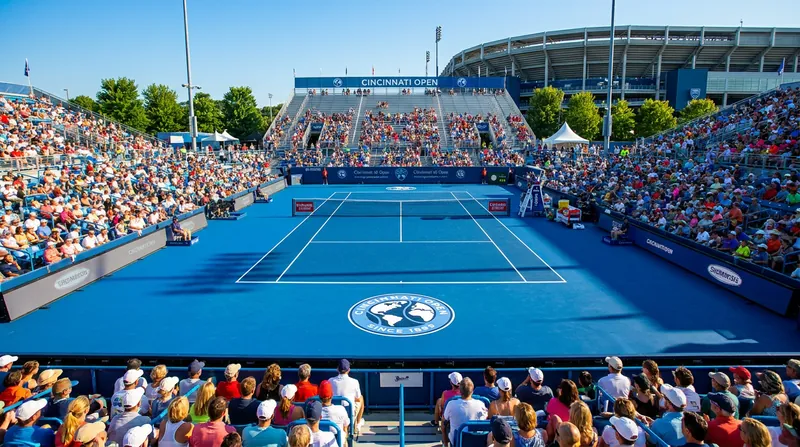 The Cincinnati Open debuts a massive campus expansion in 2026, accommodating 96-player singles draws for both tours.