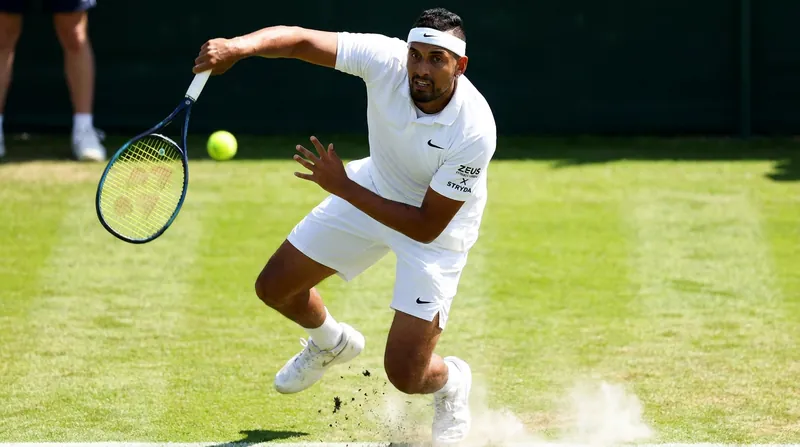 Nick Kyrgios made a brief return to the grass courts in 2026 but is carefully managing his schedule to protect his surgically repaired joints.
