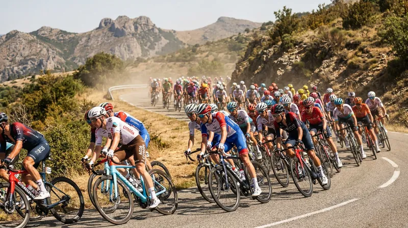 Extreme heat and melting tarmac on technical descents have challenged the peloton's bike handling skills throughout the Tour.