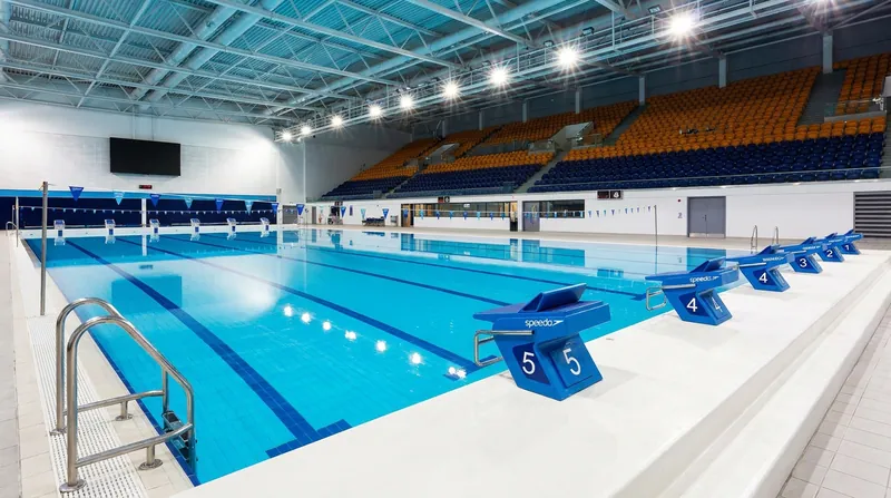 The Tollcross International Swimming Centre in Glasgow, where Peaty won his first major international gold in 2014.