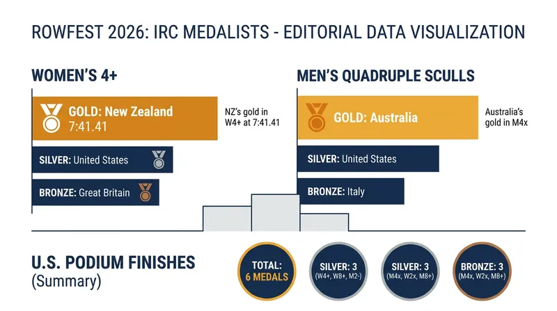 Oceanic crews dominated the U19 International Rowing Challenge standings.