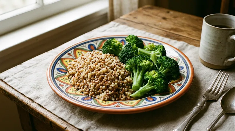 The dietary improvements modeled in the study did not require restrictive diets, but simply adding small amounts of whole grains or vegetables to existing meals.