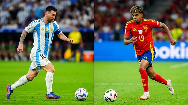 The final features a generational clash between 39-year-old Lionel Messi and 19-year-old Spanish prodigy Lamine Yamal.