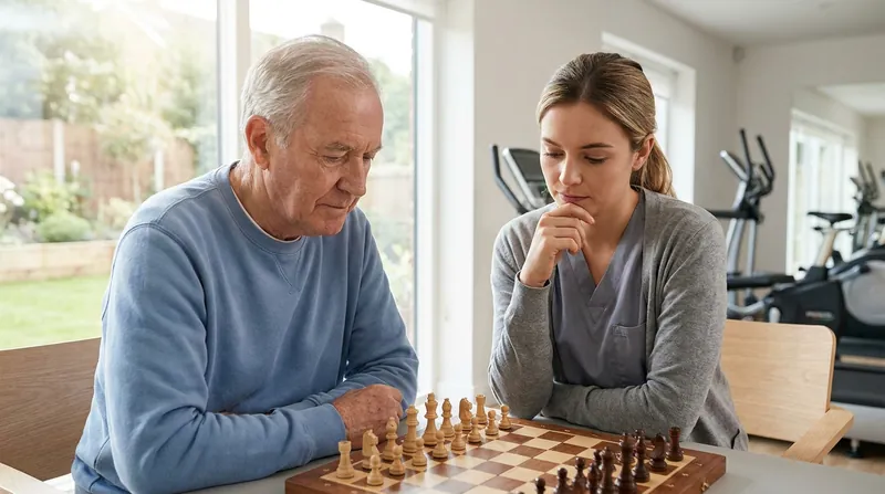 Neurologists increasingly utilize chess to rebuild cognitive function and executive planning following severe medical trauma.