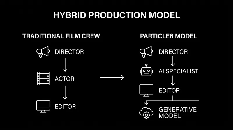 Particle6 claims its hybrid model could drastically reduce the cost and physical limitations of traditional filmmaking.