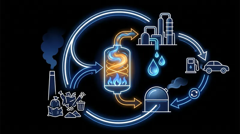 By treating CO2 as a feedstock rather than a waste product, the technology enables a closed-loop carbon cycle.