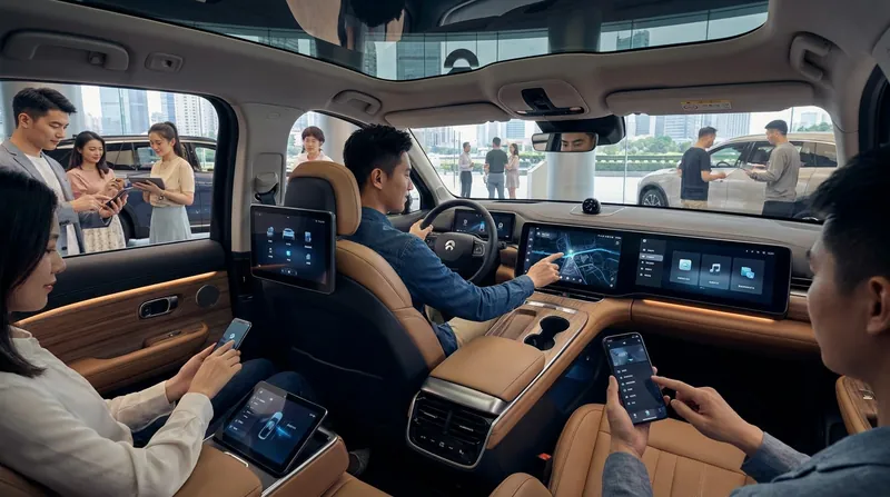 Chinese consumers are increasingly defining automotive luxury by digital ecosystems and software rather than mechanical heritage.