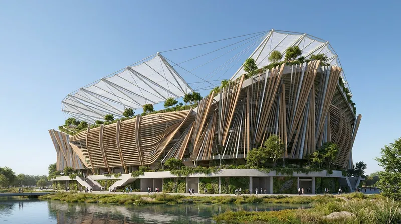 Architects are increasingly integrating advanced passive ventilation and shading into future stadium designs.