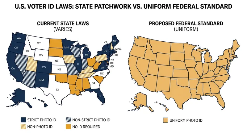 Currently, 36 states have some form of voter ID law, but the requirements vary significantly.