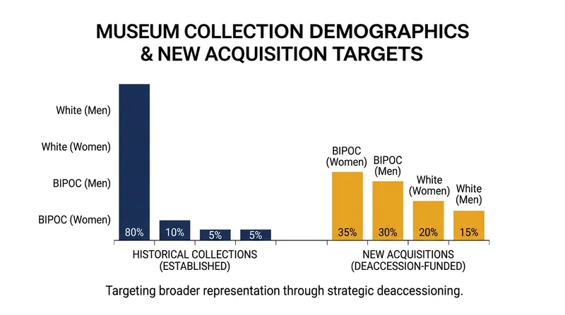 Many institutions are selling works by overrepresented artists to fund the acquisition of underrepresented voices.