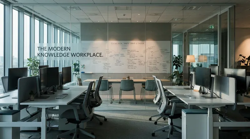 The modern knowledge economy relies heavily on collaborative work, making the psychological environment a critical factor in productivity.