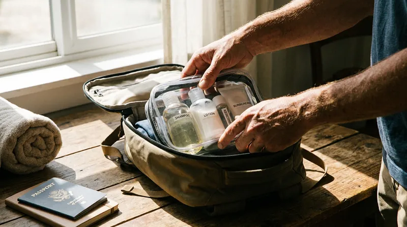 Modular 100ml liquid kits remain the safest bet for multi-city European itineraries.