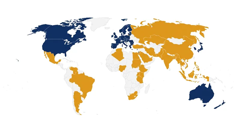 WAICO's 29 founding members represent a significant portion of the Global South and emerging economies.