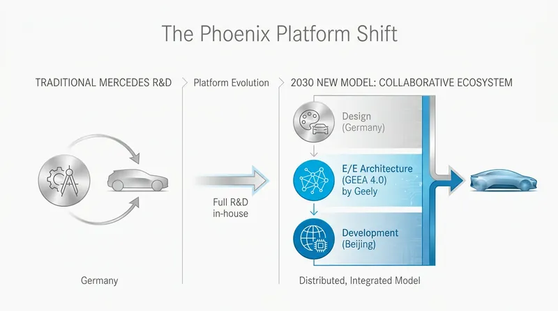 The Phoenix platform represents a historic shift in how Mercedes-Benz develops its entry-level vehicles.