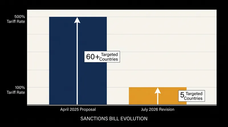 Lawmakers significantly scaled back the bill's scope to secure bipartisan and White House support.