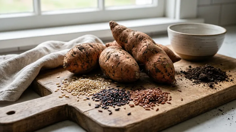 Root vegetables and rice naturally absorb trace elements from the soil, complicating zero-tolerance formulations.